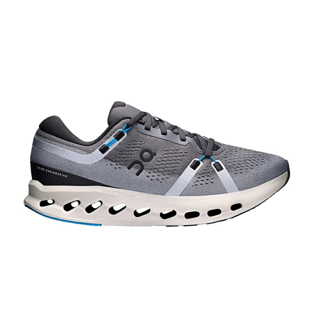 オン 黒色 ブラック 青色 ブルー BLACK MALIBU スニーカー メンズ ON CLOUDSURFER 2 / BLACK BLUE