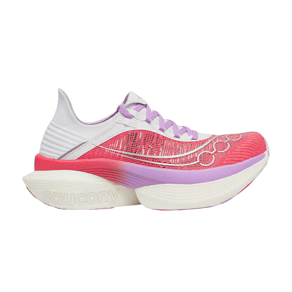 サッカニー エリート 白いこと 白いこと \u0027CORAL\u0027 スニーカー メンズ SAUCONY ENDORPHIN ELITE 2 / CORAL WHITE