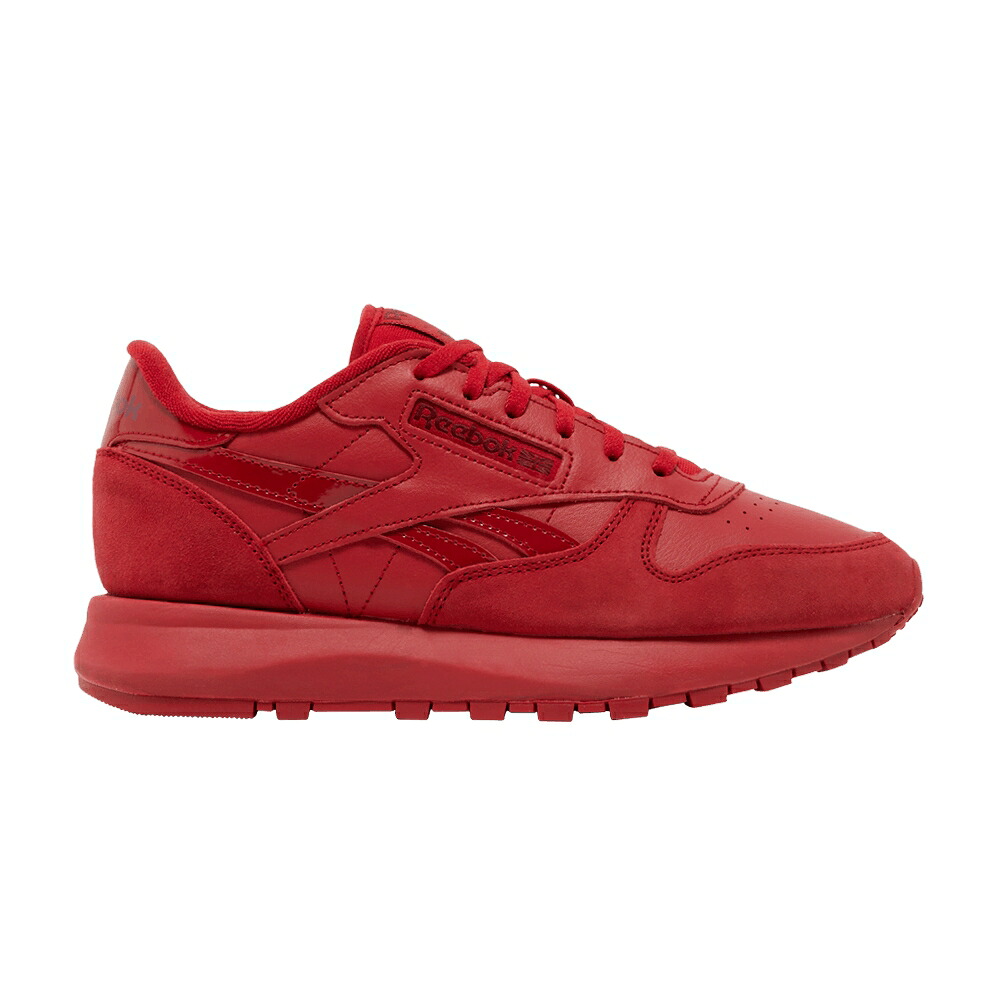 リーボック クラシック レザー 赤 レッド 'FLASH RED' スニーカー レディース REEBOK WMNS CLASSIC LEATHER SP / FLASH RED FLASH RED CLASSIC