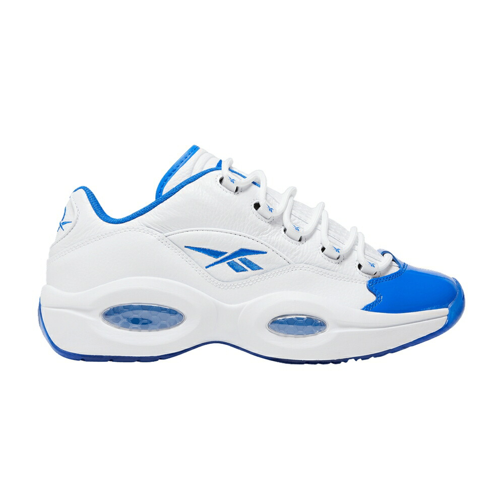 リーボック クエスチョン 白色 ホワイト コア 黒色 ブラック 'WHITE COBALT' スニーカー メンズ REEBOK QUESTION LOW ELECTRIC / WHITE ELECTRIC COBALT CORE BLACK