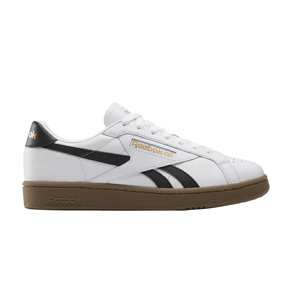 リーボック クラブ 黒色 ブラック 白色 ホワイト 'WHITE GUM' スニーカー メンズ REEBOK CLUB C GROUNDS UK BLACK / WHITE BLACK GUM|スニケス