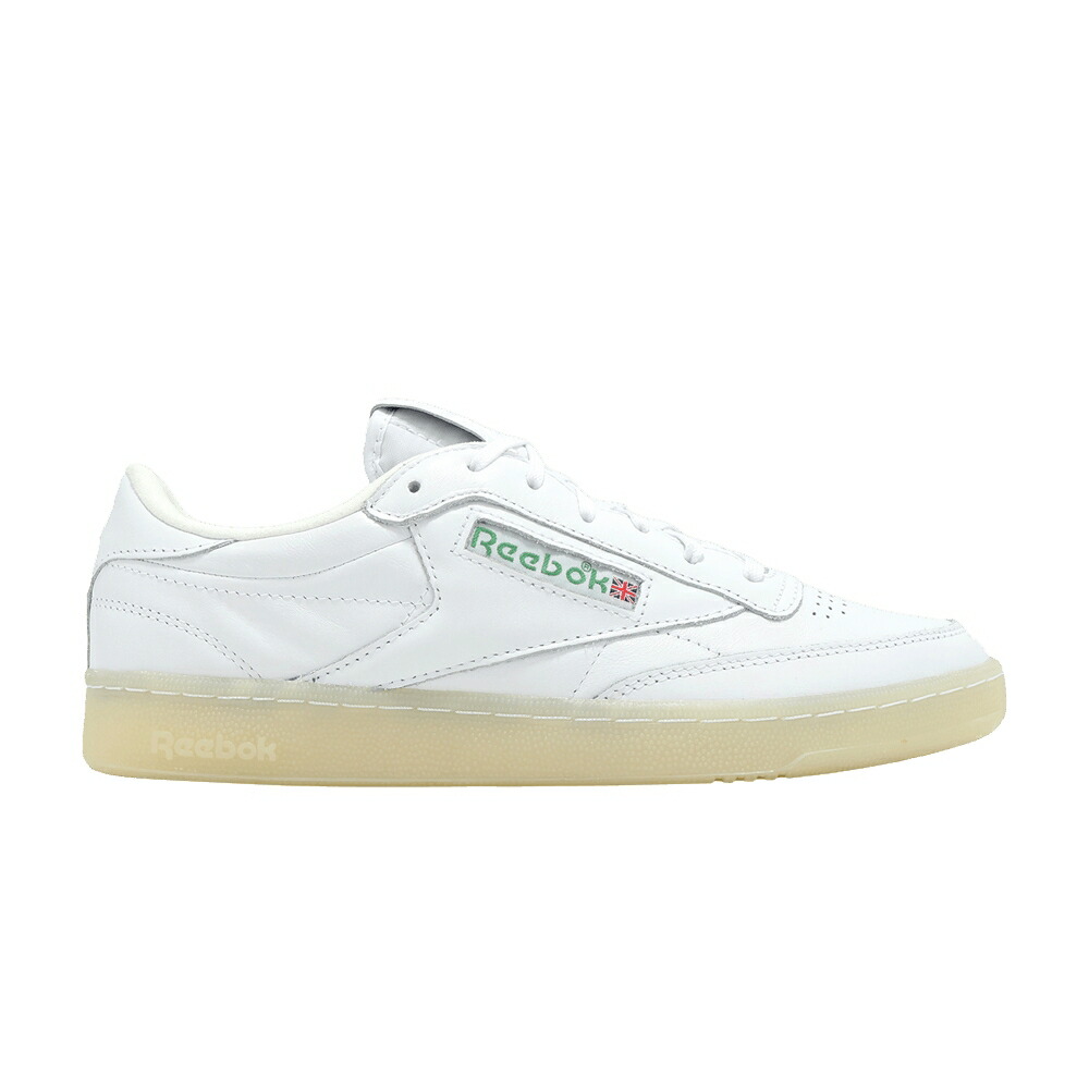 リーボック クラブ ビンテージ ヴィンテージ 白色 ホワイト 緑 グリーン 赤 レッド '40TH GREEN' スニーカー メンズ REEBOK CLUB C 85 VINTAGE ANNIVERSARY PACK - WHITE GLEN / WHITE GLEN GREEN VECTOR RED