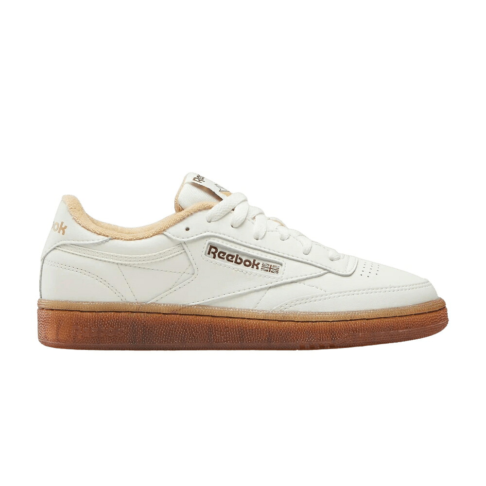 リーボック 野球クラブ ビンテージ ヴィンテージ 駱駝 \u0027VINTAGE CAMEL\u0027 スニーカー レディース REEBOK WMNS CLUB C 85 CHALK/CHALK/CAMEL\u0027 / VINTAGE CHALK CHALK CAMEL