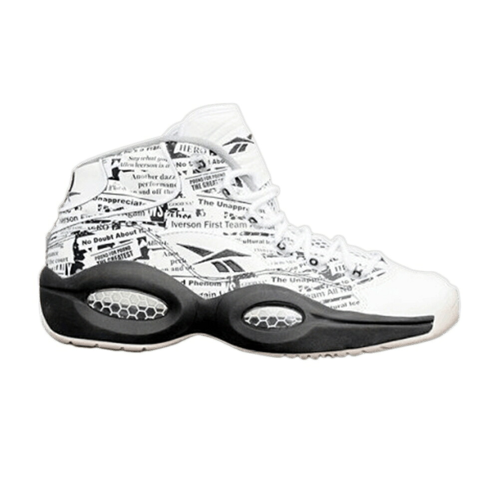 リーボック 問い合わせ ミッド 白いこと 白いこと クエスチョンミッド \u0027MISUNDERSTOOD\u0027 スニーカー メンズ REEBOK QUESTION MID / WHITE COAL SANDSTONE