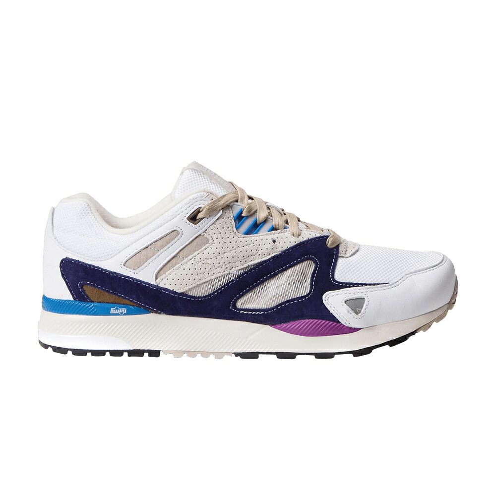 リーボック 白色 ホワイト 青色 ブルー カーキ スニーカー メンズ REEBOK GARBSTORE X VENTILATOR II / WHITE WICKED BLUE KHAKI｜スニケス