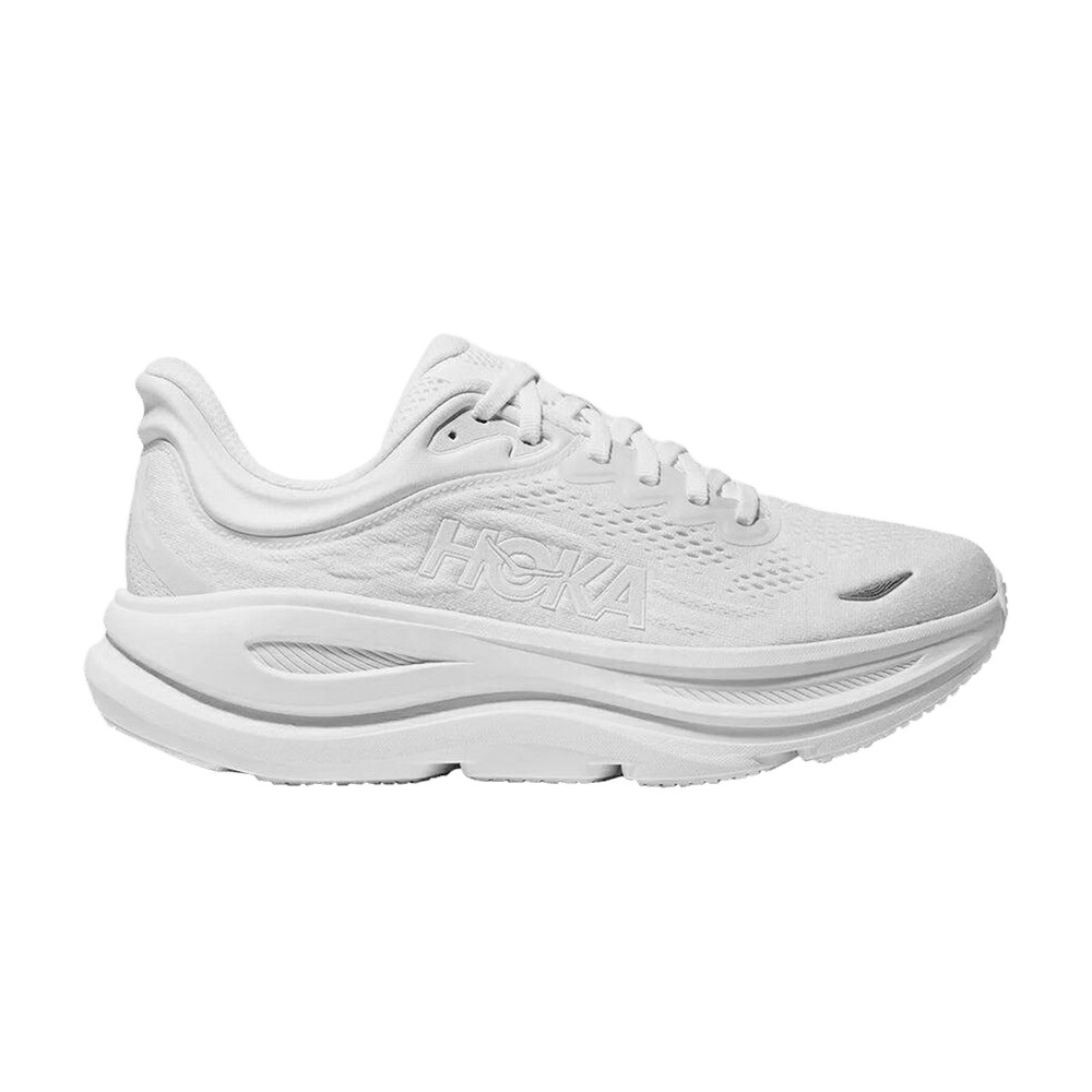 白いこと 白いこと \u0027WHITE\u0027 スニーカー メンズ HOKA BONDI 9 / WHITE WHITE