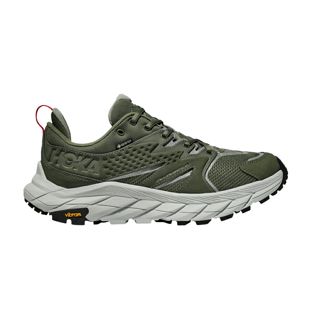 ダブルタップス ゴアテックス 薄墨色 薄墨色 \u0027FOUR CLOVER\u0027 スニーカー メンズ HOKA WTAPS X ANACAPA LOW GORE-TEX LEAF / FOUR LEAF CLOVER GLACIER GREY