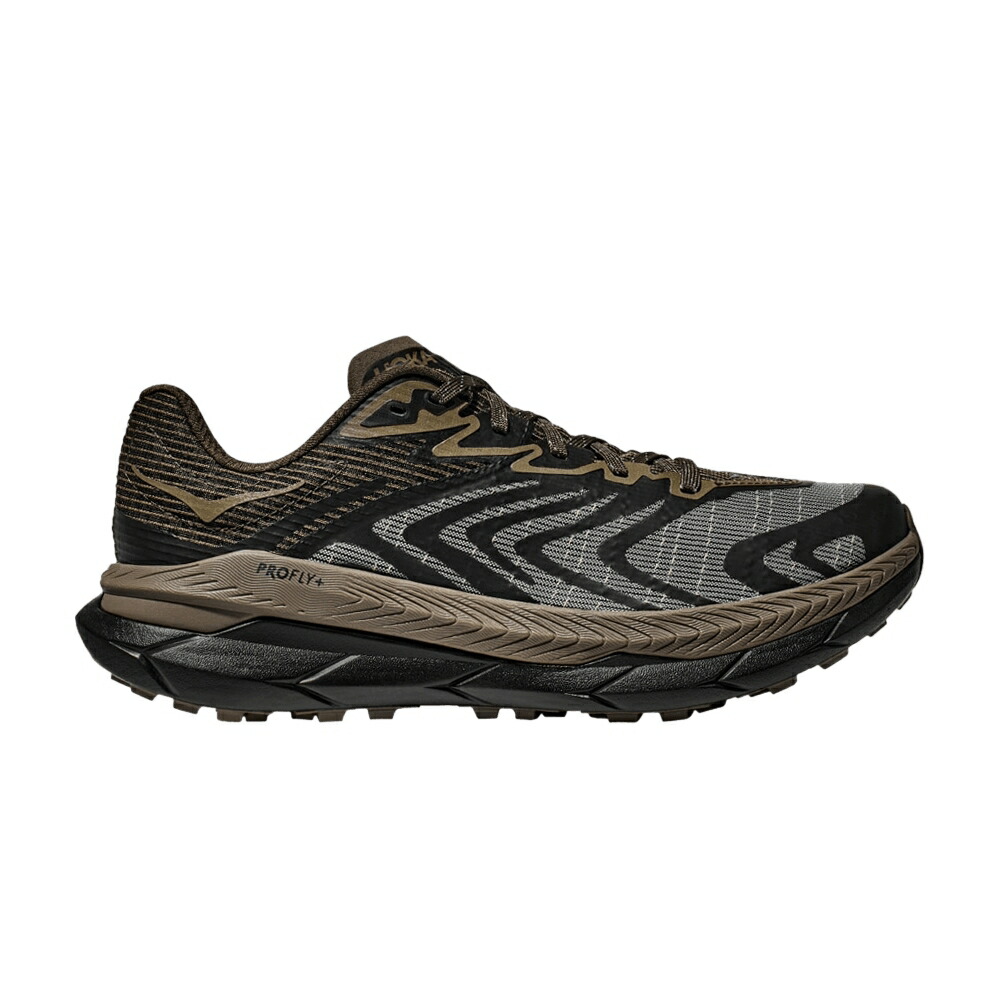 テック ディープ 黒色 ブラック TEALTH PACK スニーカー メンズ HOKA TECTON X 2 TECH / DEEP UMBER BLACK