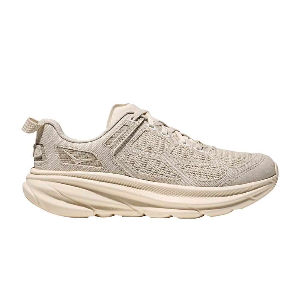 青色 ブルー 'ALABASTER' スニーカー メンズ HOKA CLIFTON ONE9 BP / ALABASTER CIELO BLUE｜スニケス
