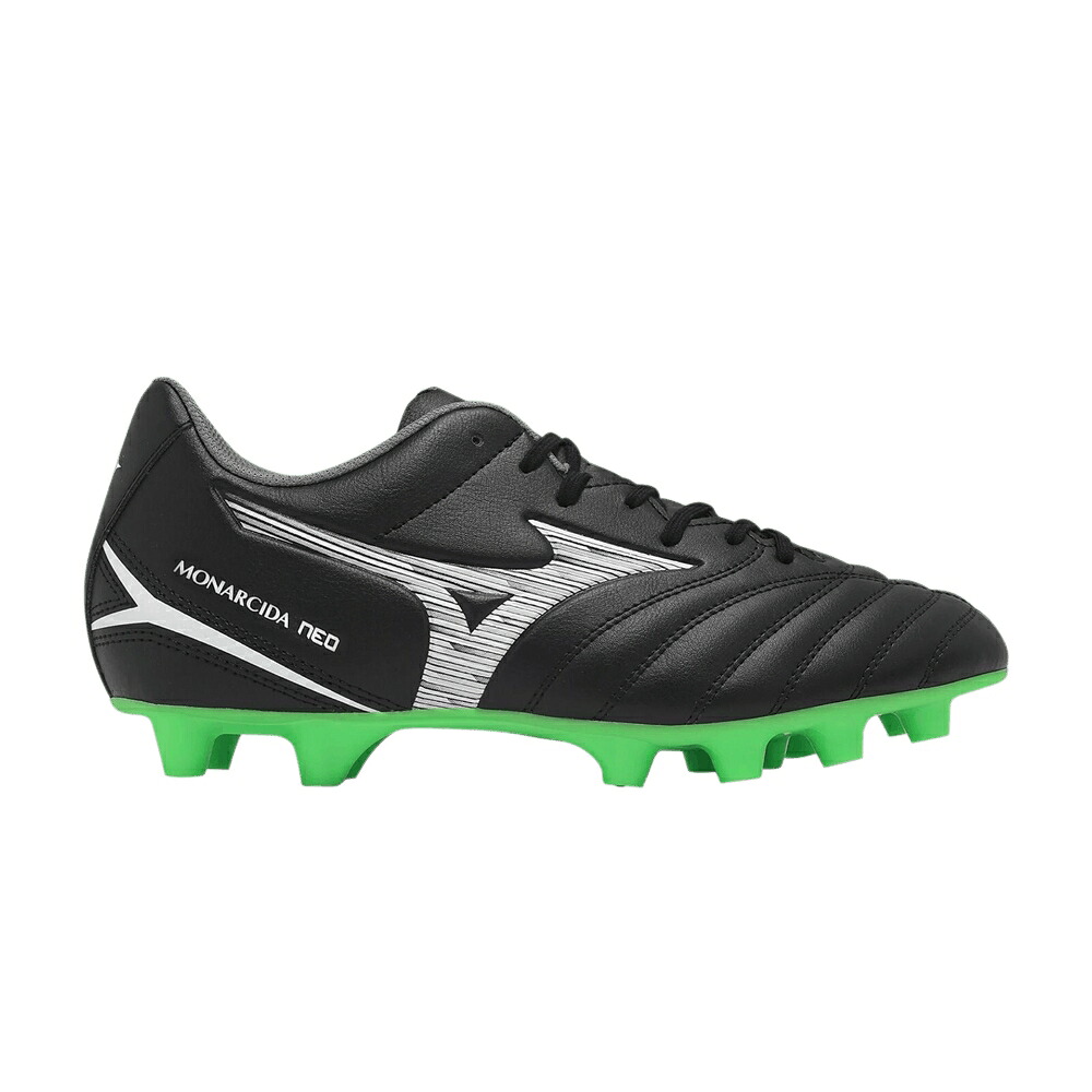 ミズノ ネオ セレクト 黒色 ブラック 緑 グリーン 'BLACK GREEN' スニーカー メンズ MIZUNO MONARCIDA NEO 3 SELECT WIDE / BLACK NEO GREEN