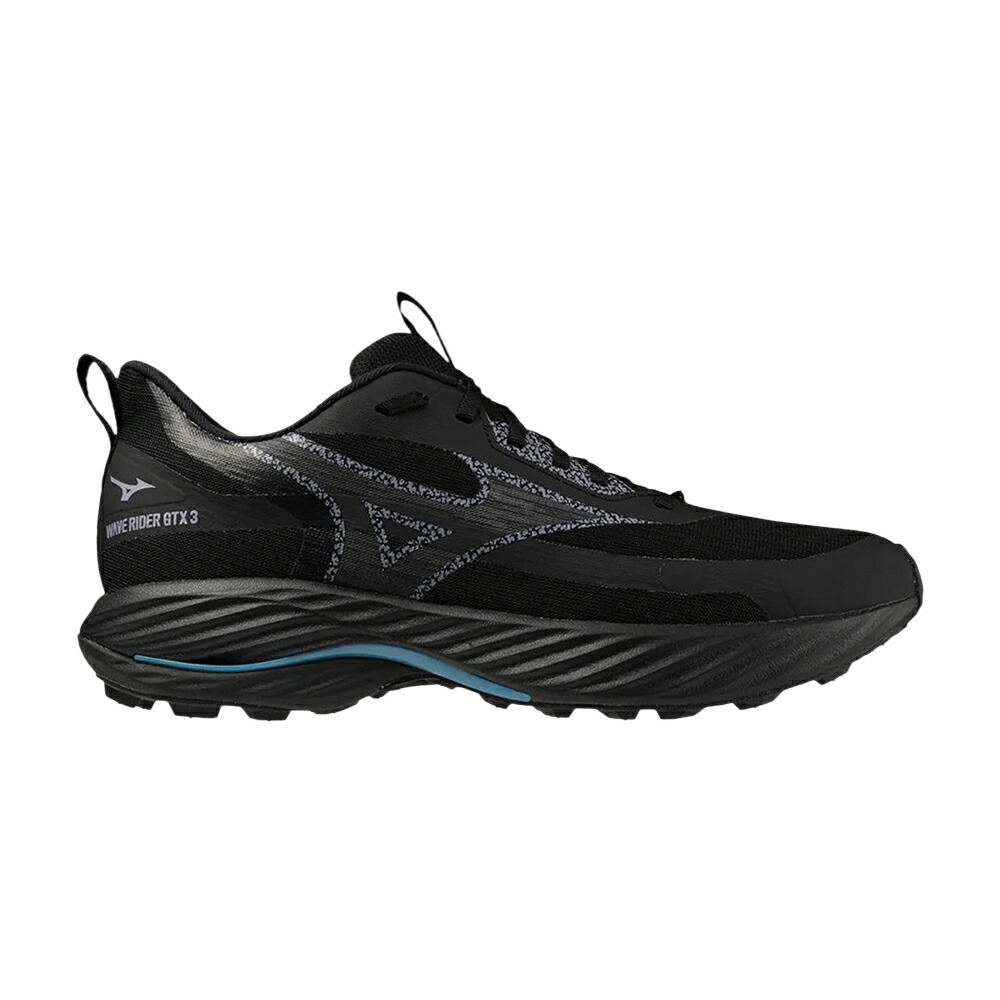 ミズノ ウェーブ ウェイブ ゴアテックス 黒色 ブラック 灰色 グレー 'BLACK GREY' スニーカー メンズ MIZUNO WAVE RIDER GORE-TEX 3 SUPER WIDE / BLACK GREY