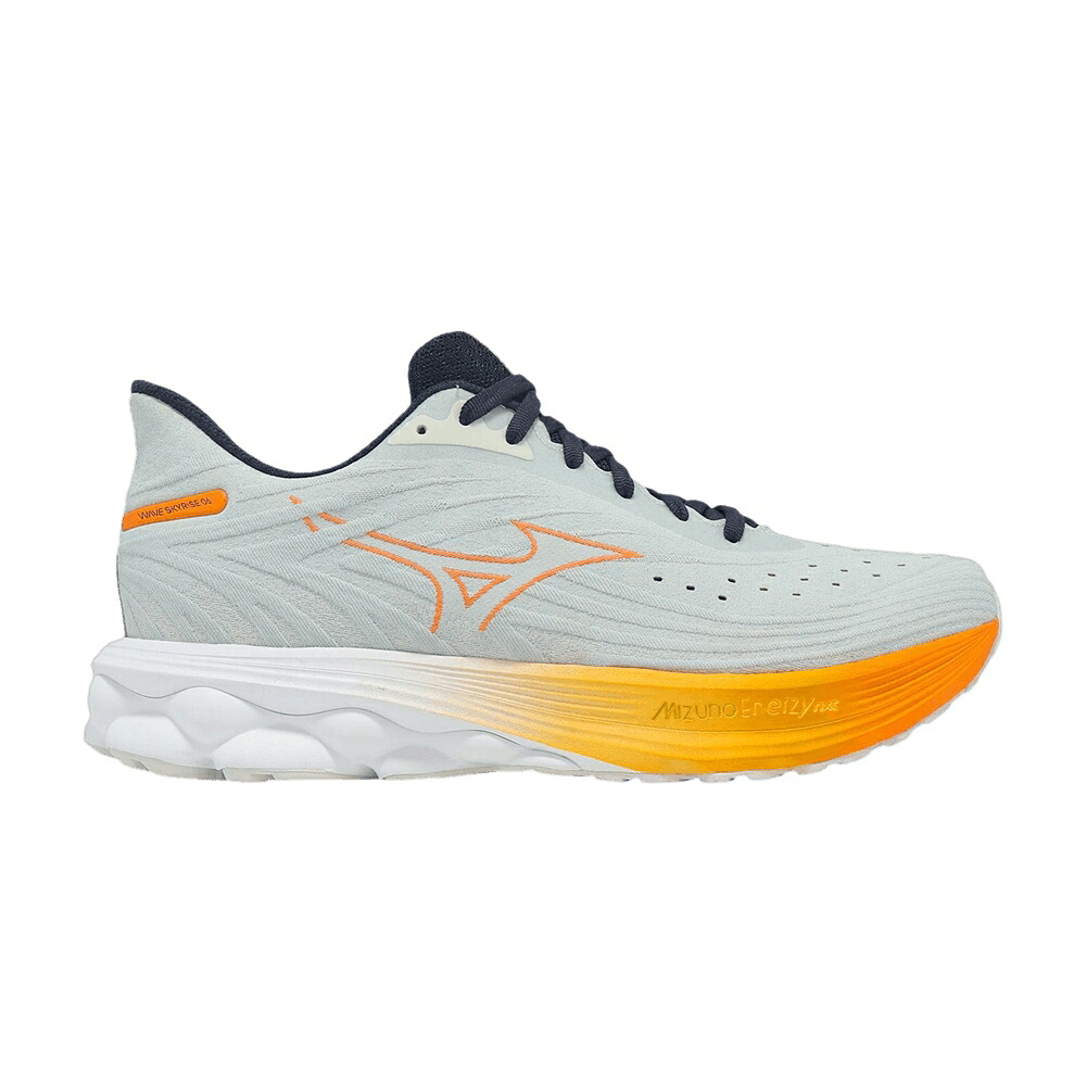ミズノ 縮くれる ウェイブ \u0027MERCURY\u0027 スニーカー メンズ MIZUNO WAVE SKYRISE 6 / MERCURY TANGELO NIMBUS CLOUD