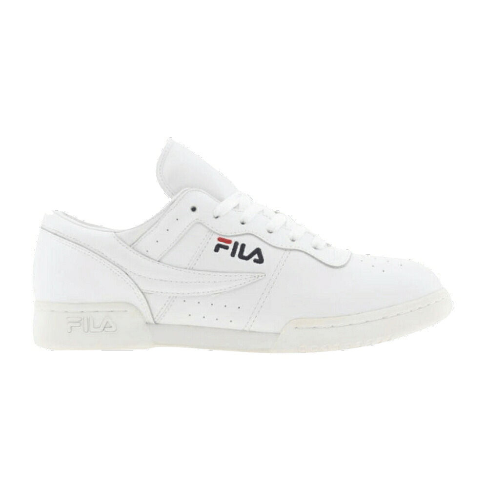 フィラ フィットネス 白色 ホワイト 紺色 ネイビー 赤 レッド スニーカー メンズ FILA ORIGINAL FITNESS / WHITE WHITE NAVY RED|スニケス