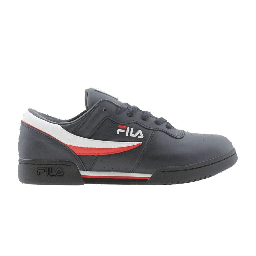 フィラ フィットネス 紺色 ネイビー 白色 ホワイト 赤 レッド 'NAVY' スニーカー メンズ FILA ORIGINAL FITNESS / NAVY WHITE RED|スニケス