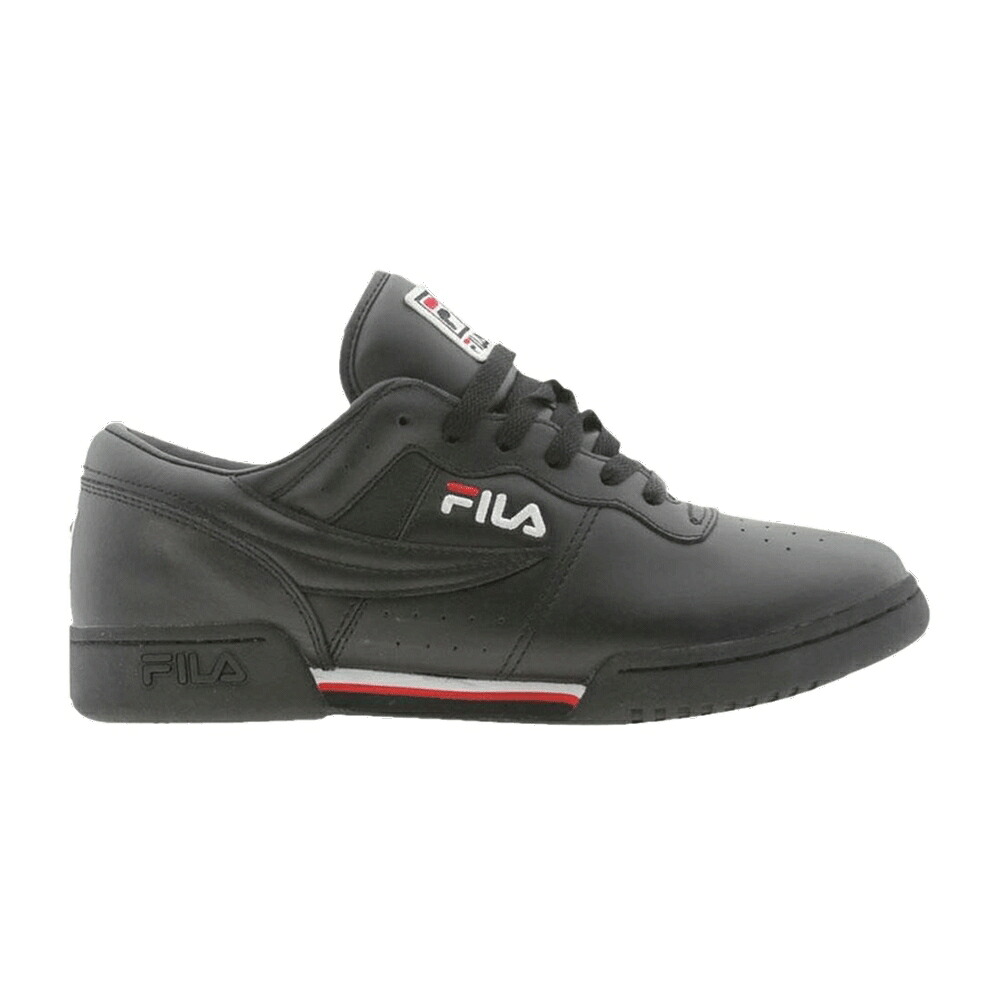 フィラ 填まるネス 白いこと 白いこと 黒いこと 黒いこと 赤 赤いこと \u0027BLACK RED\u0027 スニーカー メンズ FILA ORIGINAL FITNESS WHITE / BLACK WHITE RED