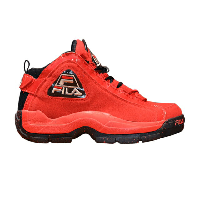 フィラ 赤 赤いこと 黒いこと 黒いこと グラント吸血鬼 スニーカー メンズ FILA 96 RETRO GRANT HILL / RED FIRED RED BLACK MSLVR