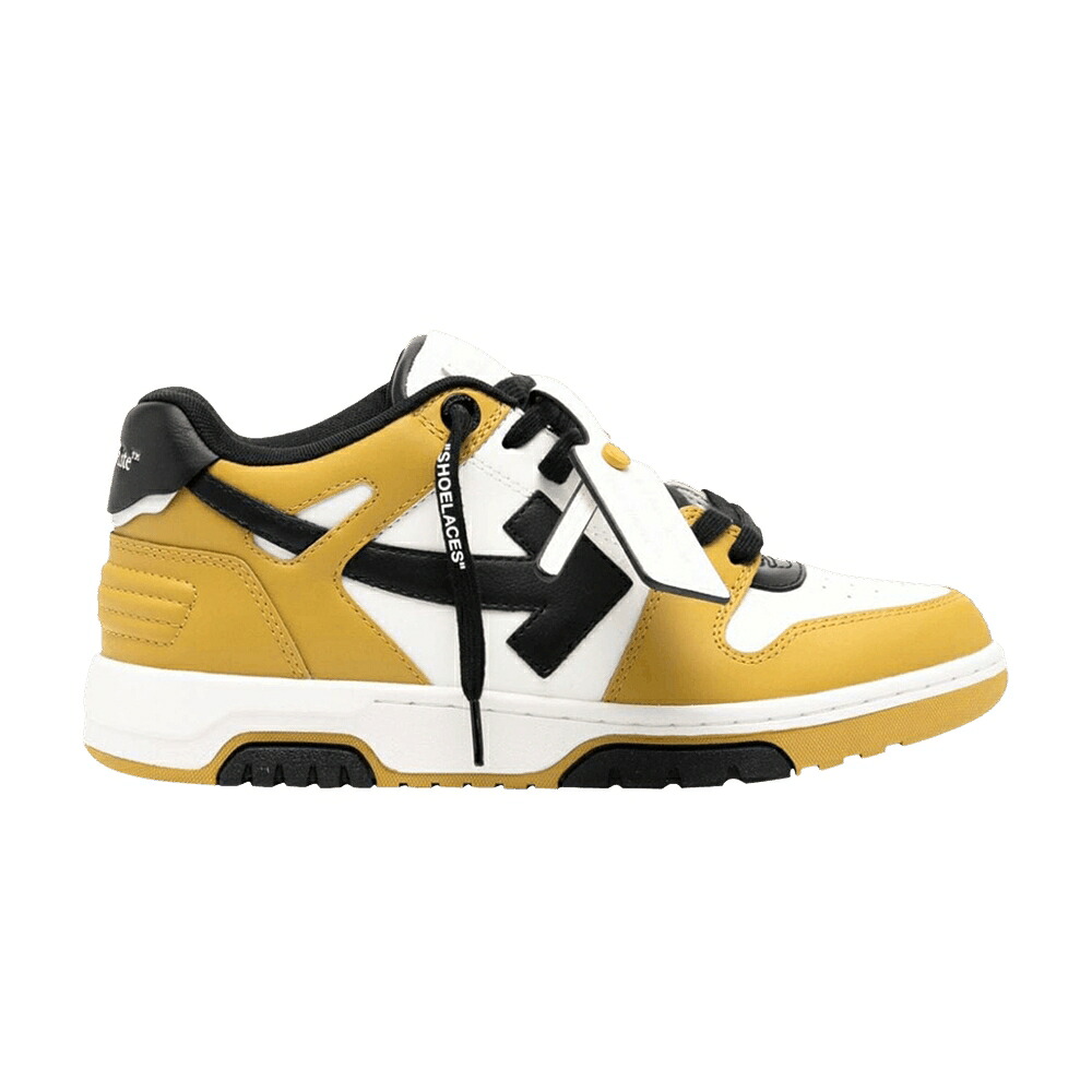 オフホワイト 黄色 イエロー 白色 ホワイト \'OCHRE YELLOW\' スニーカー メンズ OFF-WHITE OUT OF OFFICE / OCHRE YELLOW OFF WHITE