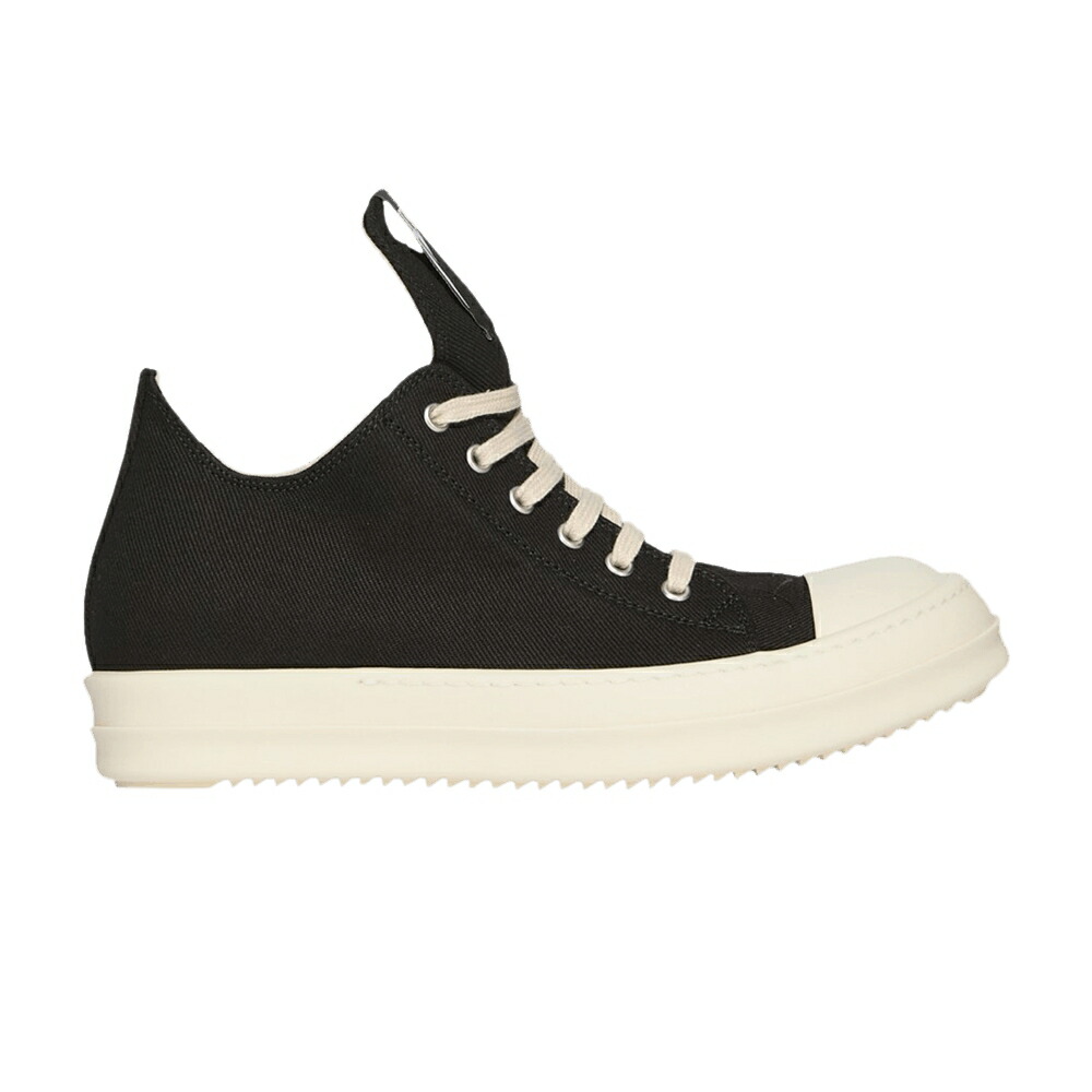 リックオウエンス 黒色 ブラック 'BLACK MILK' スニーカー レディース RICK OWENS RICK OWENS WMNS HOLLYWOOD DRKSHDW LOW / BLACK MILK MILK 127,650円