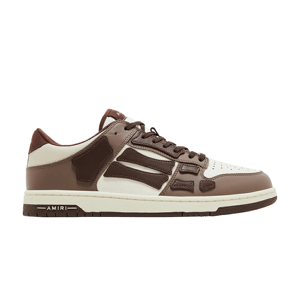 アミリ 茶色 ブラウン 'BROWN' スニーカー メンズ AMIRI SKEL TOP LOW / BROWN|スニケス