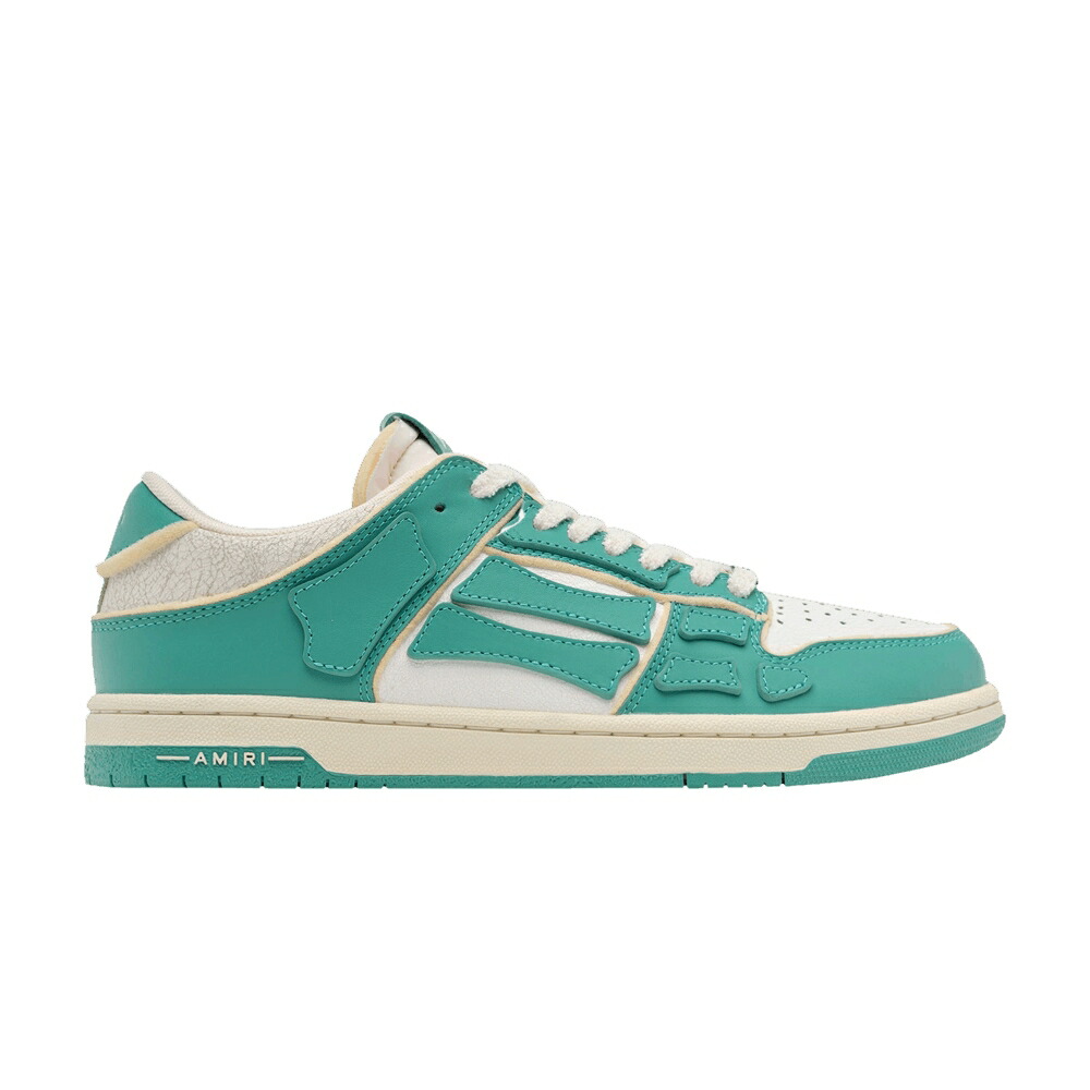 アミリ 青色 ブルー 白色 ホワイト COLLEGIATE WHITE スニーカー メンズ AMIRI SKEL TOP LOW - SEA BLUE / SEA BLUE WHITE