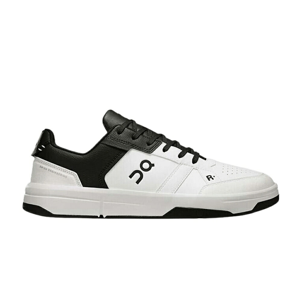 オン 白色 ホワイト 黒色 ブラック 'WHITE BLACK' スニーカー メンズ ON THE ROGER CLUBHOUSE / WHITE BLACK|スニケス