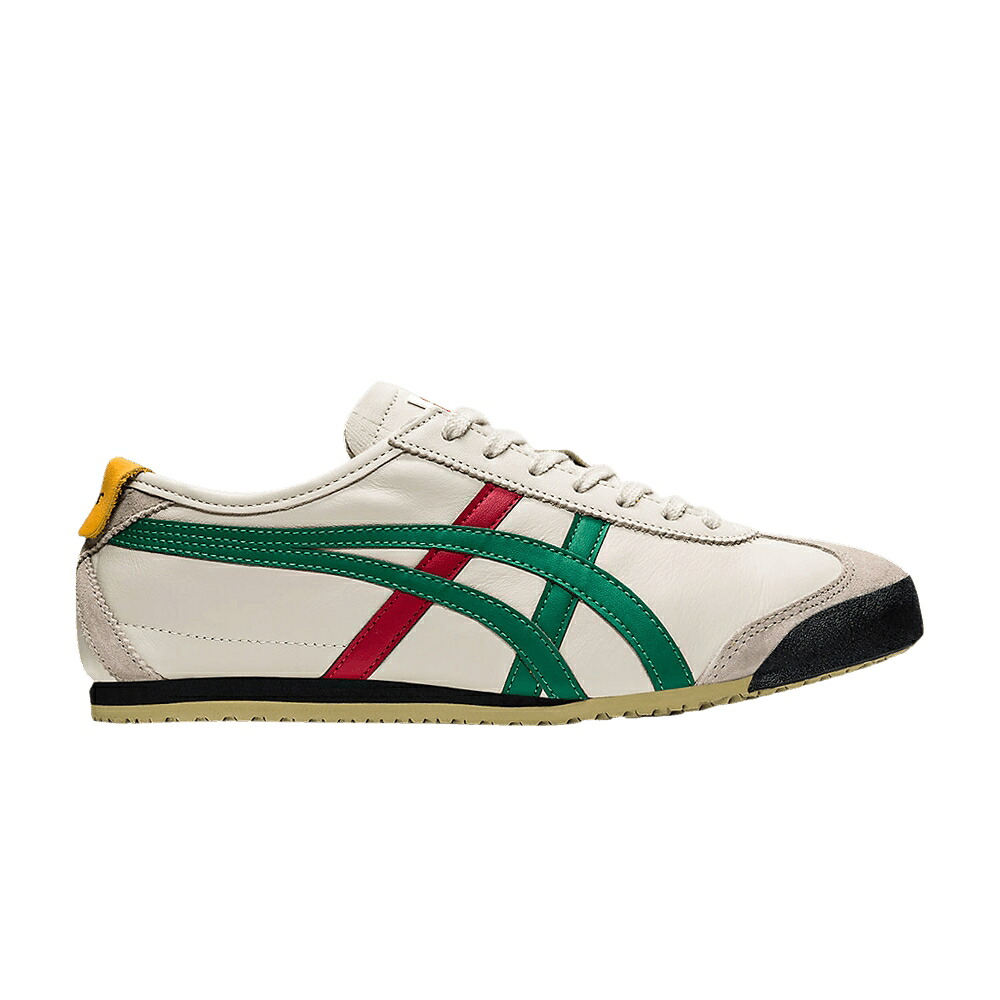 メキシコ合衆国 緑 緑であること オニツカタイガー \u0027BIRCH GREEN\u0027 スニーカー メンズ ONITSUKA TIGER ONITSUKA TIGER MEXICO 66 2023 / BIRCH GREEN
