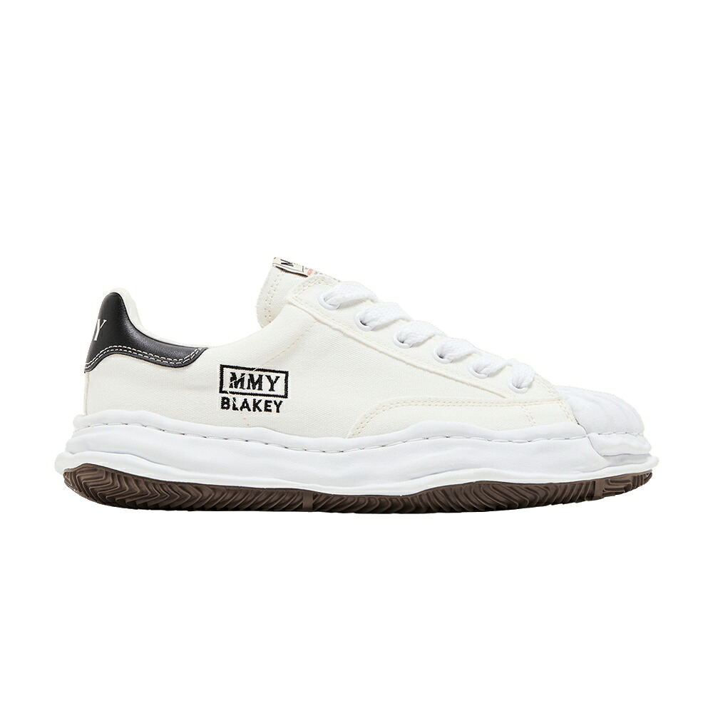 住み家 ミハラヤスヒロ 白いこと 白いこと \u0027WHITE\u0027 スニーカー メンズ MAISON MIHARA YASUHIRO MAISON MIHARA YASUHIRO BLAKEY OG SOLE CANVAS LOW / WHITE