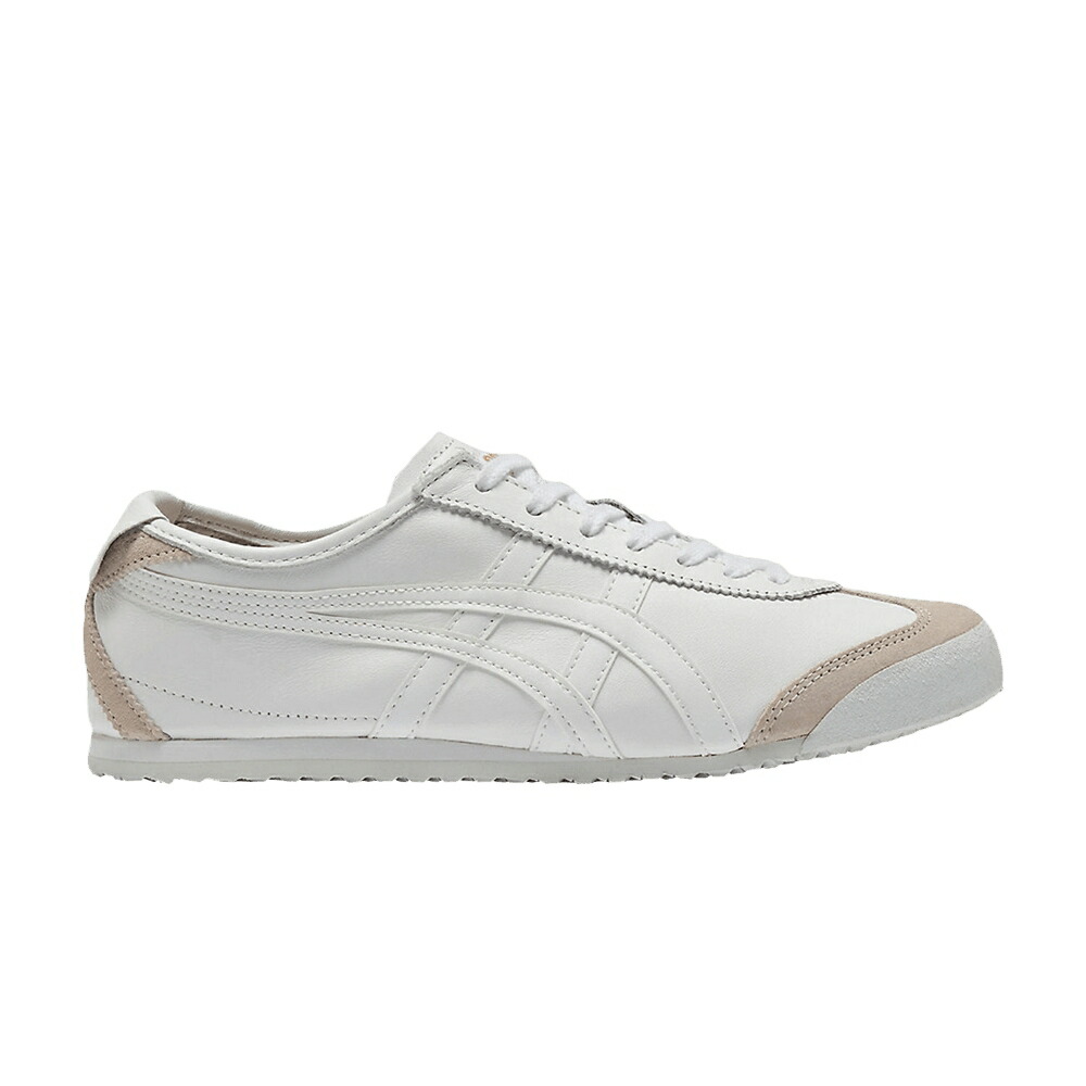 メキシコ合衆国 白いこと 白いこと オニツカタイガー \u0027WHITE CREAM\u0027 スニーカー メンズ ONITSUKA TIGER ONITSUKA TIGER MEXICO 66 / WHITE WHITE