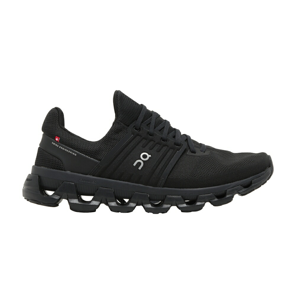 オン 黒色 ブラック 'ALL BLACK' スニーカー メンズ ON CLOUDSWIFT 3 AD / ALL BLACK