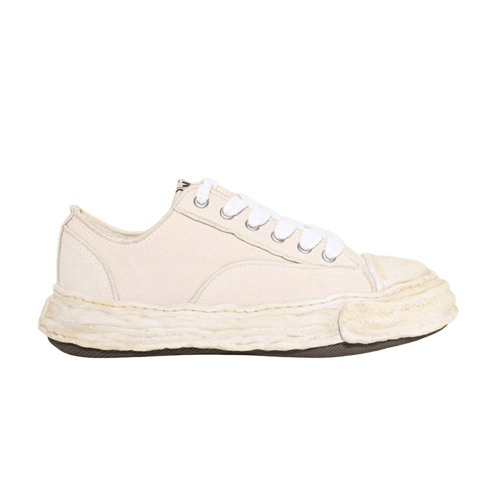 メゾン ミハラヤスヒロ ベージュ 'BEIGE' スニーカー メンズ MAISON MIHARA YASUHIRO MAISON MIHARA YASUHIRO PETERSON 23 OG CANVAS LOW / BEIGE