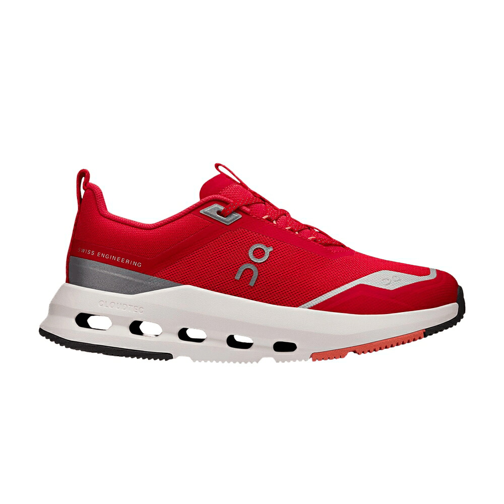 オン 赤 赤いこと \u0027 RED\u0027 スニーカー メンズ ON CLOUDNOVA KIDS TERRA / TERRA RED