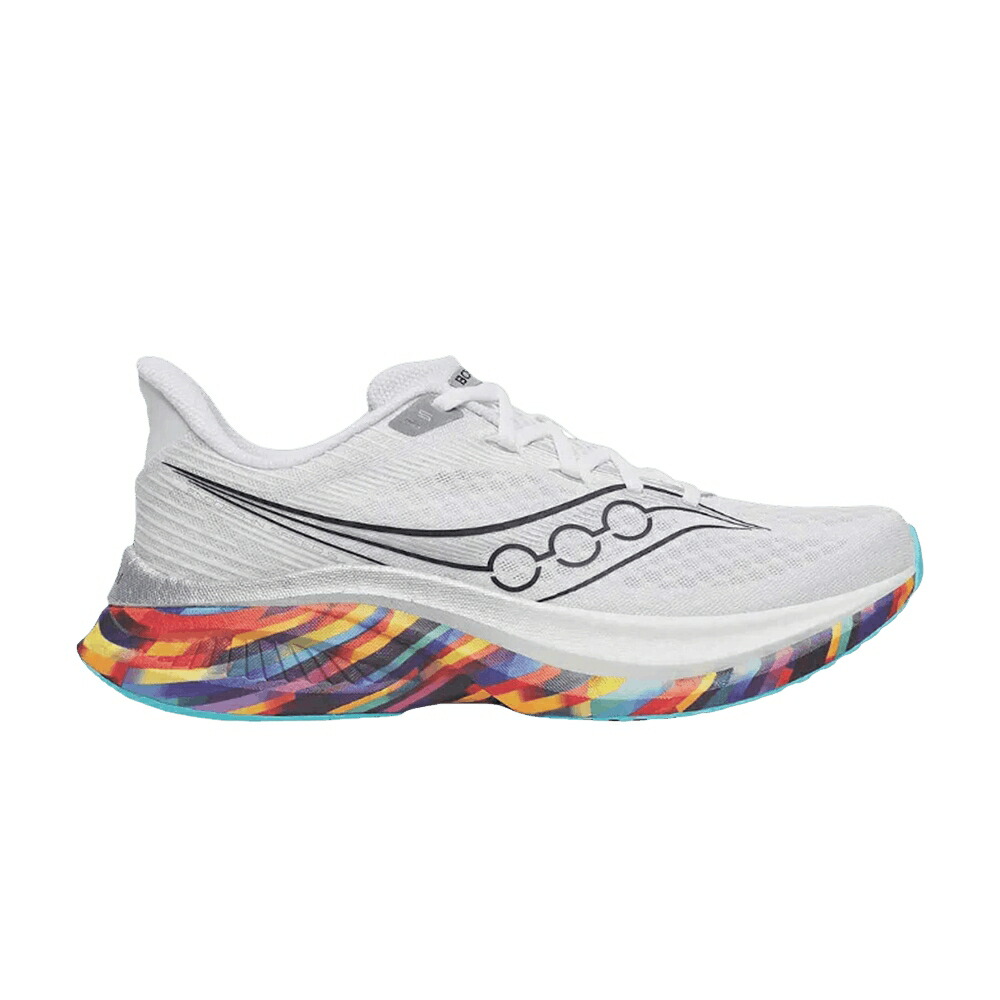 サッカニー スピード 白色 ホワイト 'BOSTON' スニーカー メンズ SAUCONY ENDORPHIN SPEED 5 / WHITE MULTI