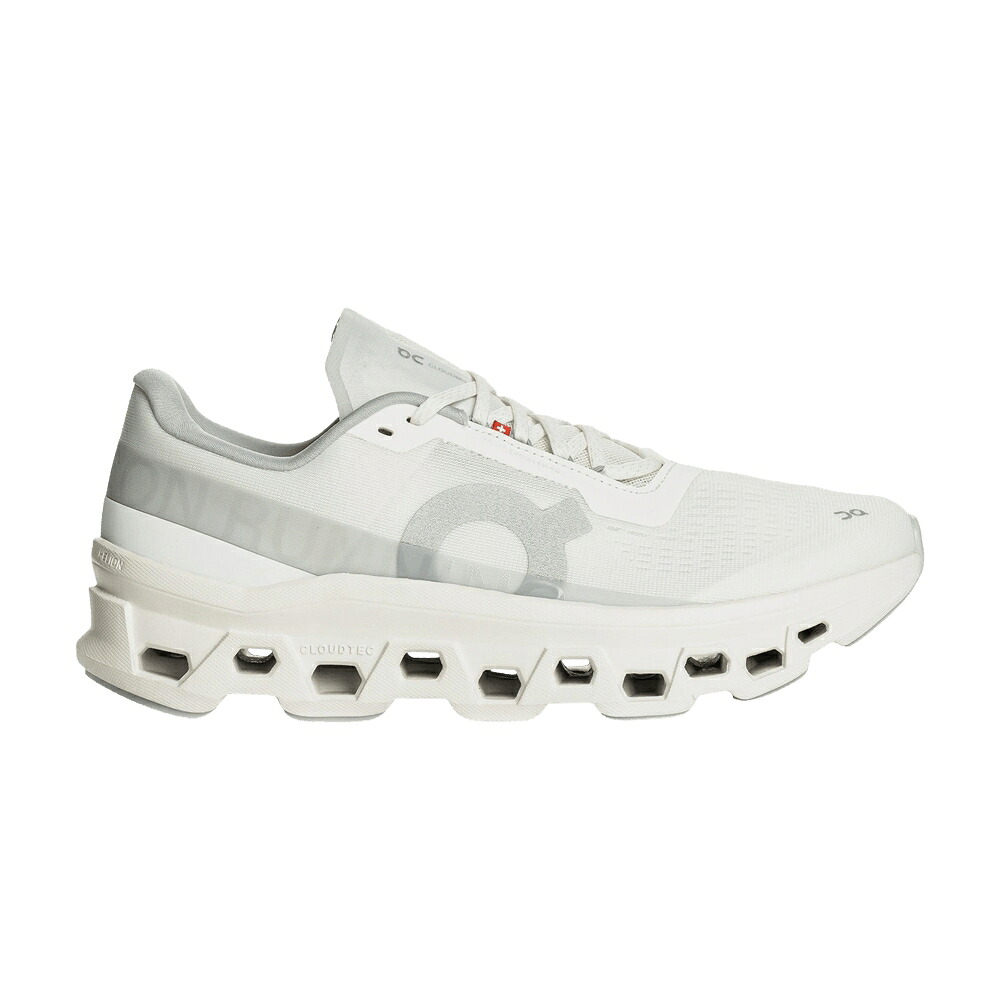 オン 白いこと 白いこと しろがね色 しろがね色 \u0027WHITE SILVER\u0027 スニーカー メンズ ON CLOUDMONSTER / WHITE SILVER