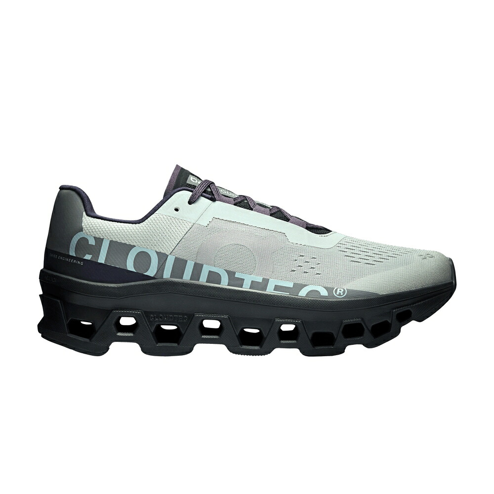 オン 黒いこと 黒いこと \u0027GLACIER BLACK\u0027 スニーカー メンズ ON CLOUDMONSTER / GLACIER BLACK