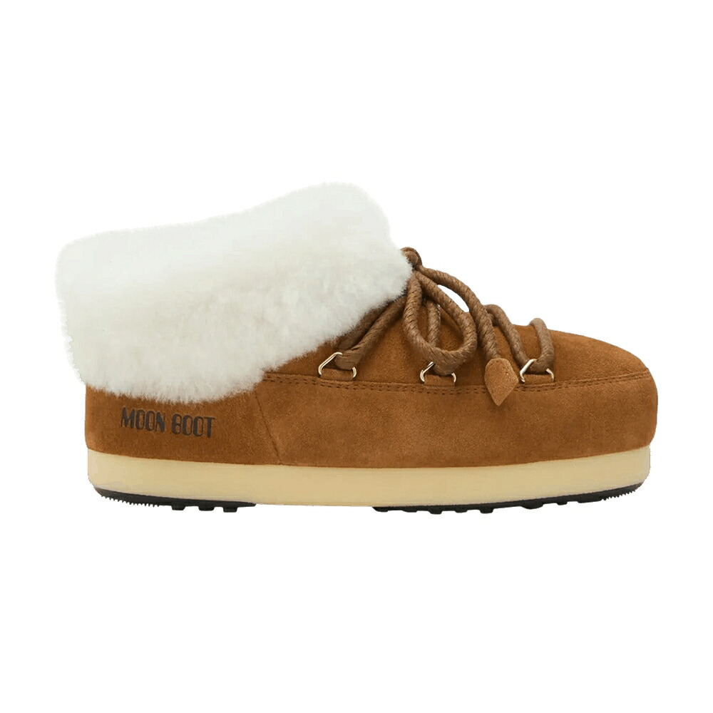 ムーンブーツ ブーツ スエード スウェード ナチュラル 'COGNAC NATURAL' スニーカー メンズ MOON BOOT MOON BOOT EVX SUEDE MULE / COGNAC NATURAL