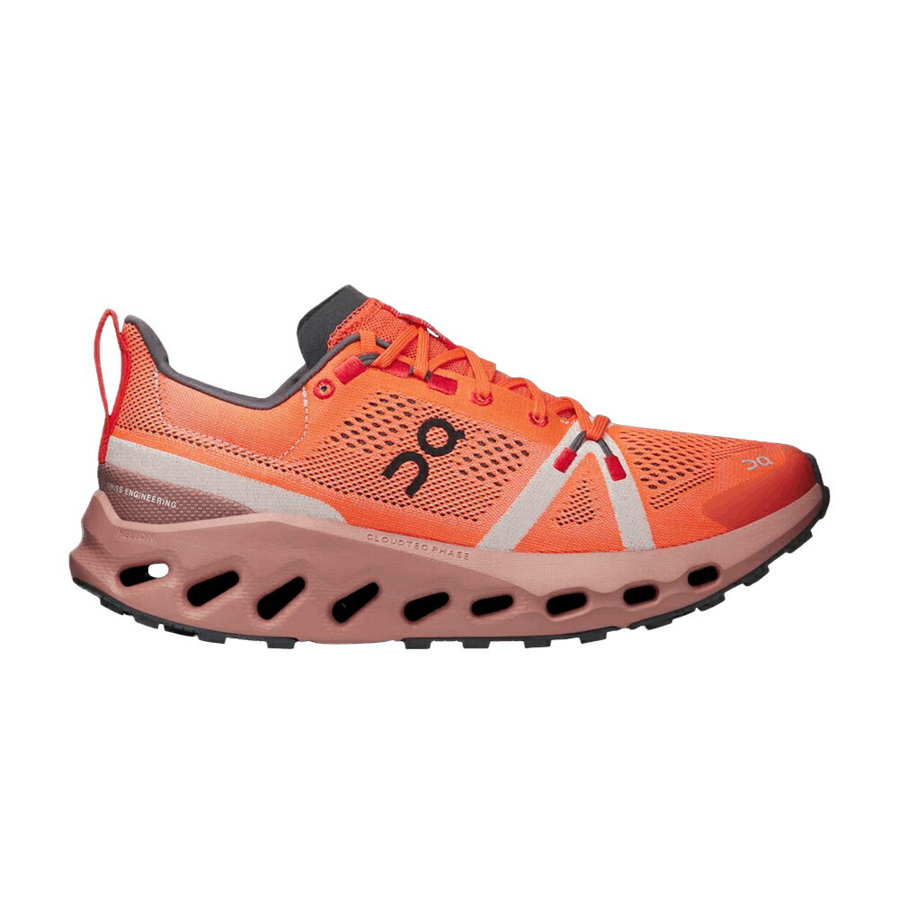 オン \'FLAME DUSTROSE\' スニーカー レディース ON WMNS CLOUDSURFER TRAIL / FLAME DUSTROSE