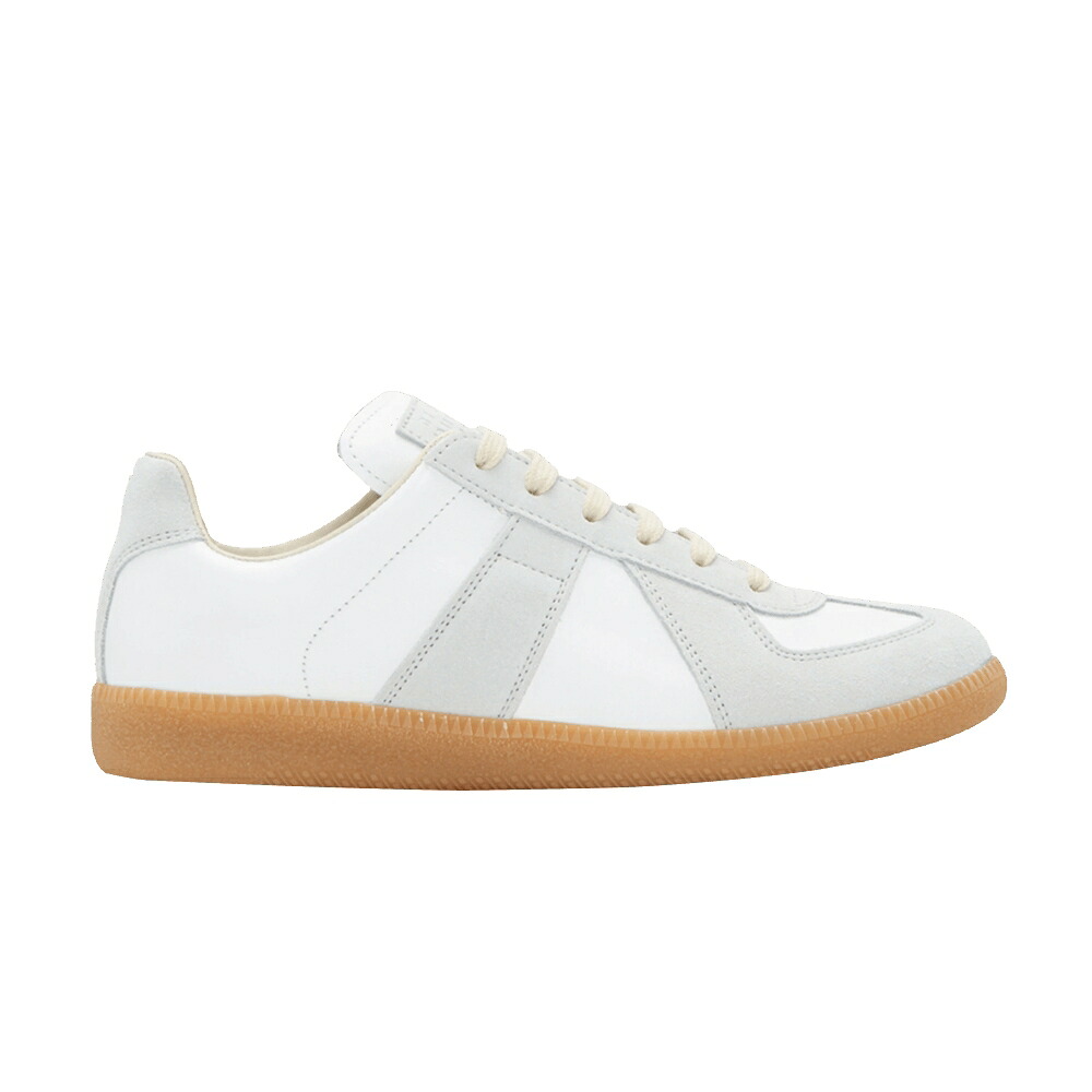 メゾンマルジェラ 靴 スニーカー 白いこと 白いこと \u0027WHITE\u0027 メンズ MAISON MARGIELA MAISON MARGIELA 22 REPLICA LOW TOP SNEAKER / WHITE GUM