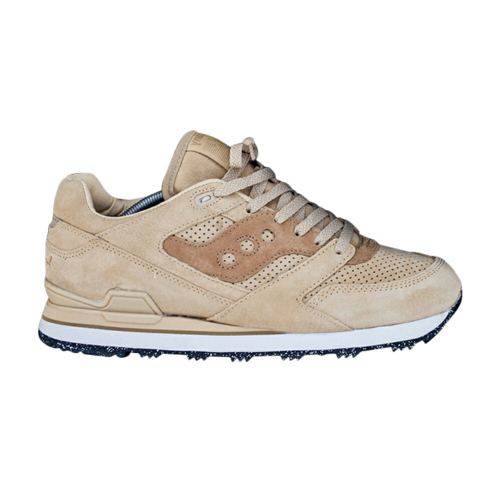 サッカニー 野球クラブ スニーカー メンズ SAUCONY CLUB MONACO X COURAGEOUS / TAN TAN