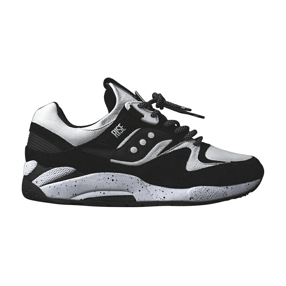 サッカニー ライズ 'KEYS DOORS' スニーカー メンズ SAUCONY RISE X GRID 9000 OPEN / HARD WHT EBONU｜スニケス