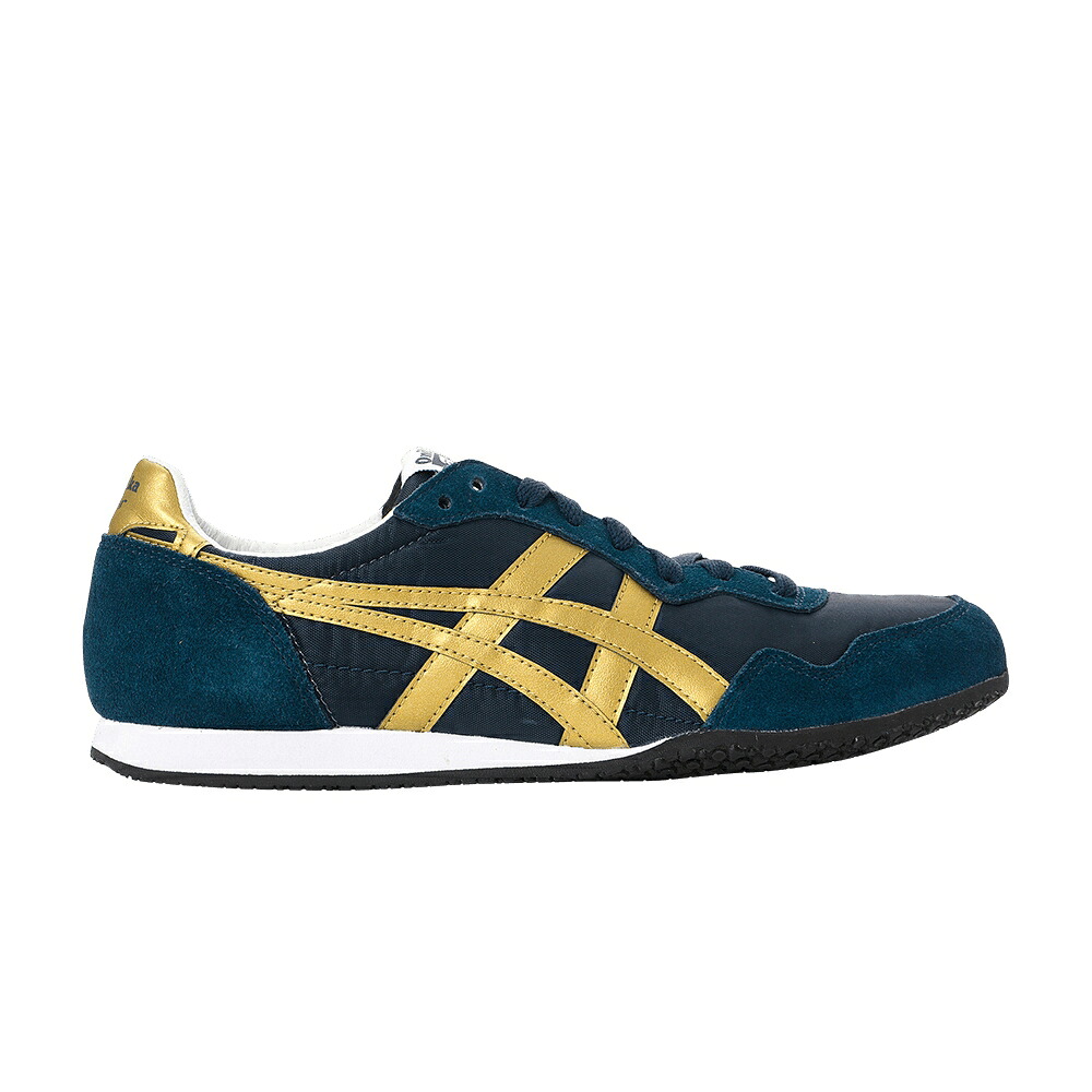 紺色 ネイビー ゴールド オニツカタイガー スニーカー メンズ ONITSUKA TIGER ONITSUKA TIGER SERRANO / NAVY GOLD