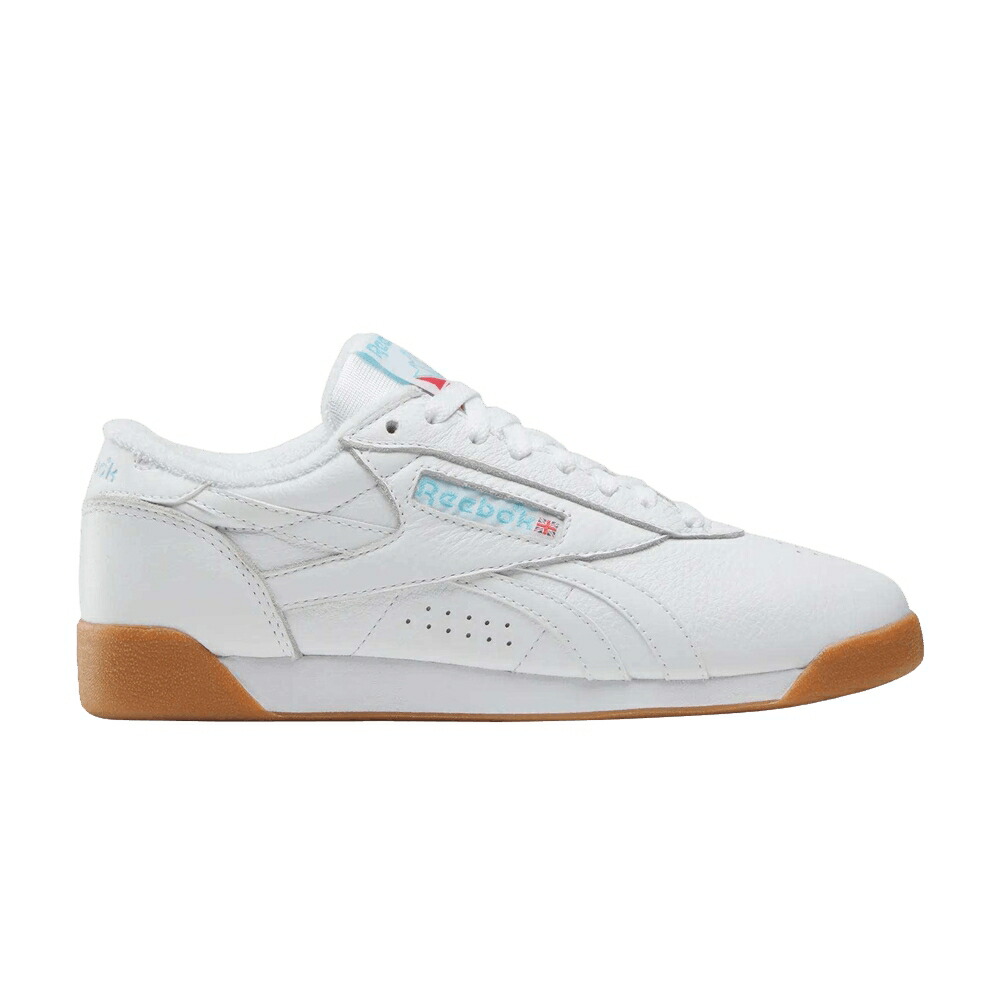 リーボック フリースタイル 白色 ホワイト 'WHITE GUM' スニーカー レディース REEBOK WMNS FREESTYLE LO WHITE / WHITE WHITE GUM