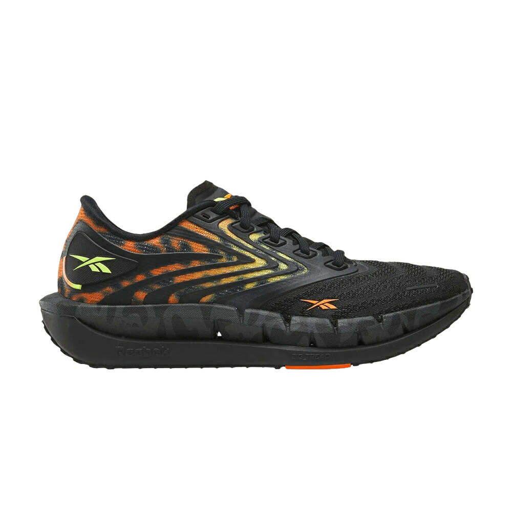 リーボック 橙 オレンジ 黒色 ブラック 黄色 イエロー 'BLACK YELLOW' スニーカー レディース REEBOK WMNS FLOATZIG TREAD ORANGE / BLACK ORANGE YELLOW