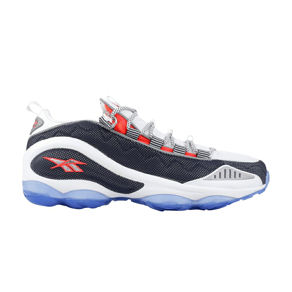 リーボック ラン 白色 ホワイト 青色 ブルー スニーカー メンズ REEBOK DMX RUN 10 / WHITE INFINITIVE BLUE CHERRY|スニケス