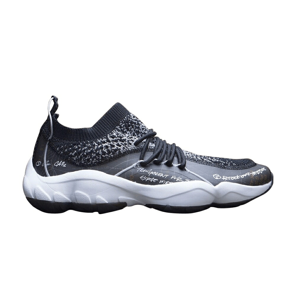 リーボック ベイト 核融合反応 黒いこと 黒いこと 白いこと 白いこと スニーカー メンズ REEBOK BAIT X DMX FUSION / BLACK WHITE 靴-スニーカー