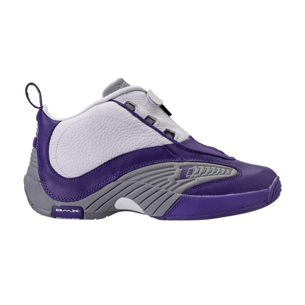 リーボック チーム 紫 パープル 灰色 グレー 白色 ホワイト 'KOBE BRYANT' スニーカー メンズ REEBOK ANSWER 4 PE / TEAM PURPLE FLAT GREY WHITE