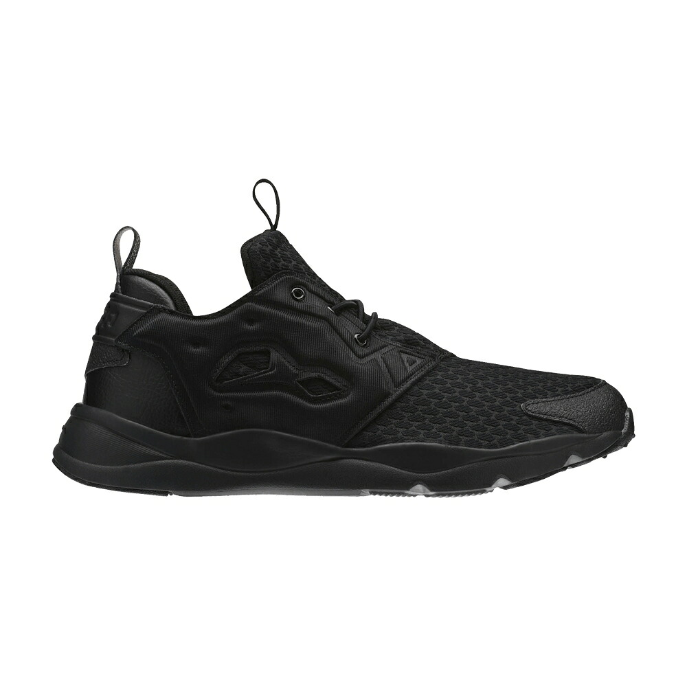 リーボック 黒色 ブラック 白色 ホワイト 'BLACK' スニーカー メンズ REEBOK FURYLITE / BLACK BLACK WHITE｜スニケス