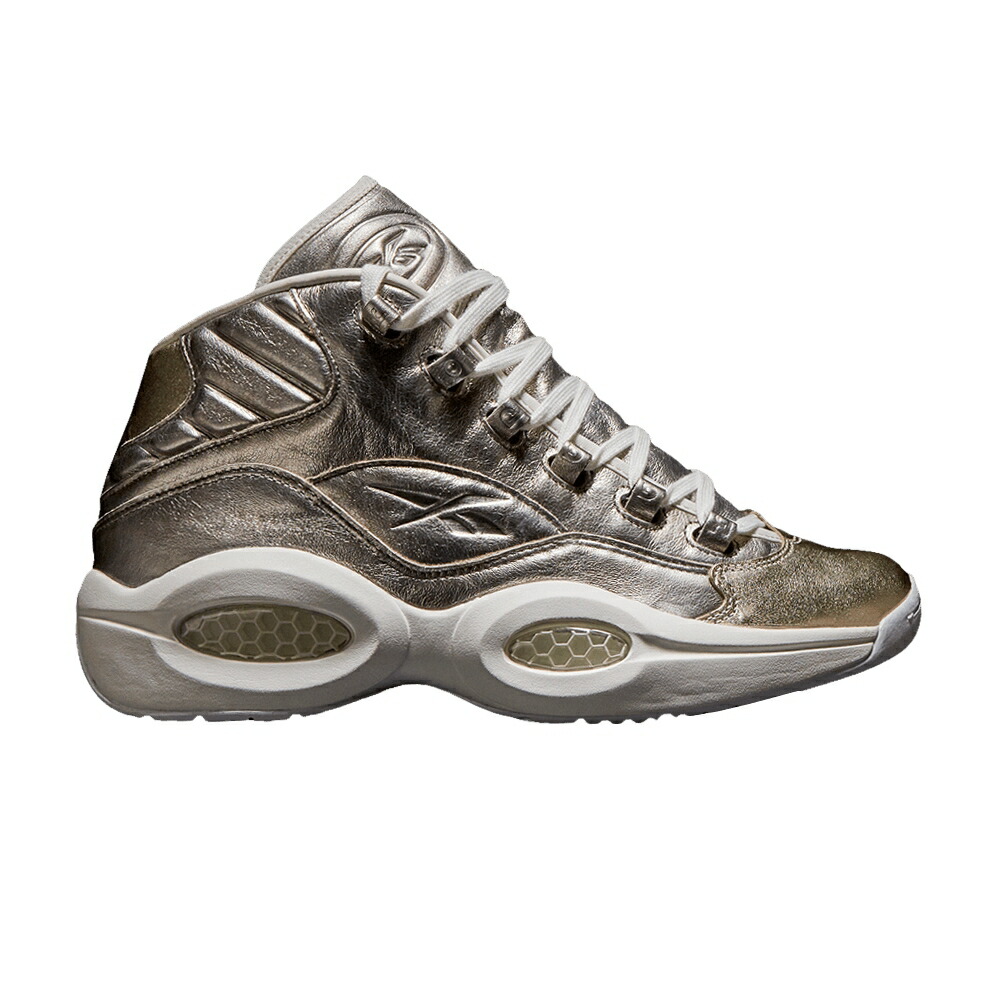 リーボック 問い合わせ ミッド 薄墨色 薄墨色 クエスチョンミッド \u0027CELEBRATE\u0027 スニーカー メンズ REEBOK QUESTION MID / SPACE FUME CHLK FLINT GREY