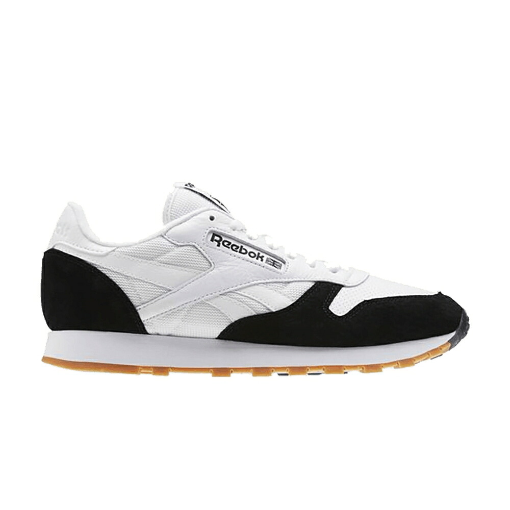 リーボック クラシック レザー 白色 ホワイト 黒色 ブラック 'PERFECT SPLIT' スニーカー メンズ REEBOK KL X CLASSIC LEATHER / WHITE BLACK|スニケス
