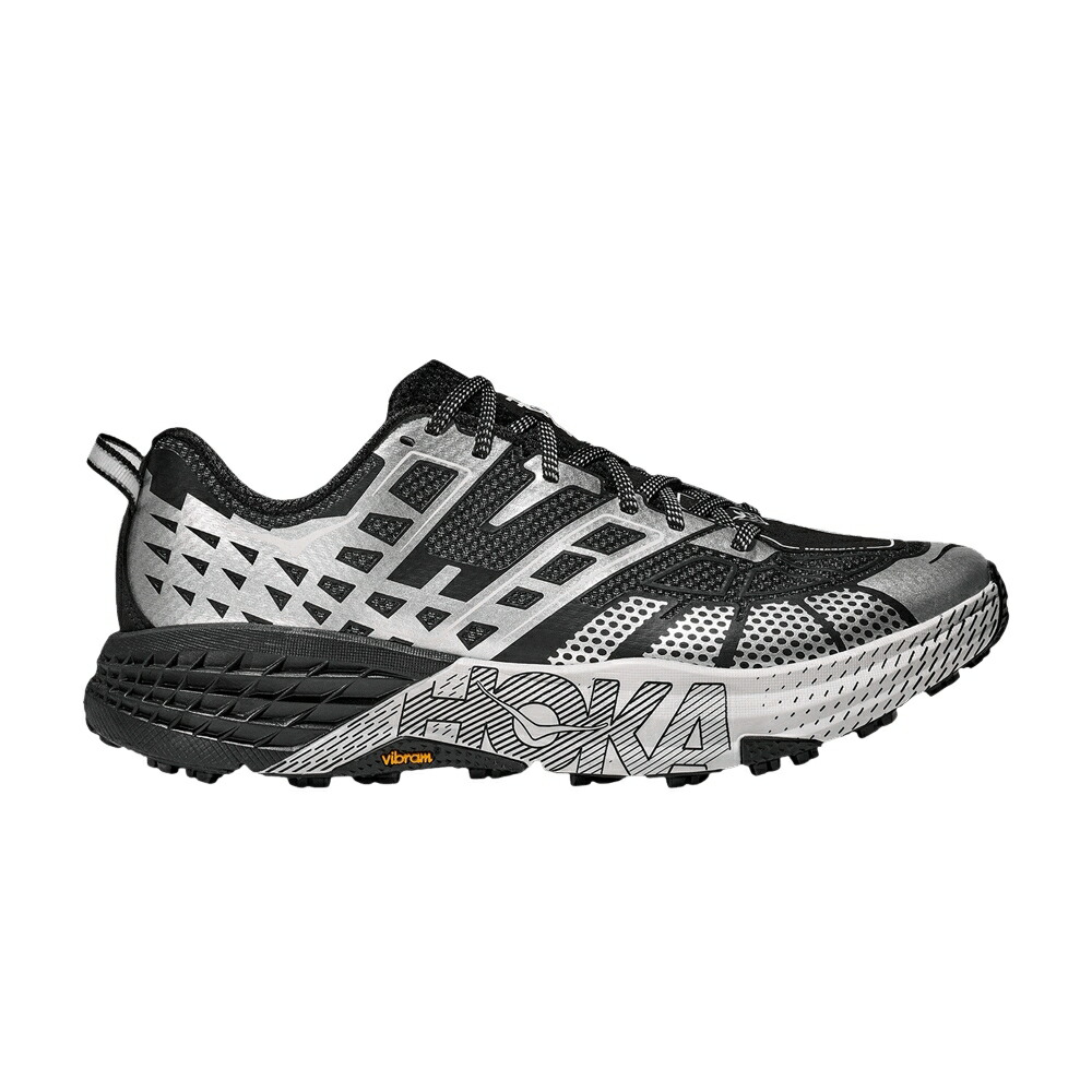 黒いこと 黒いこと \u0027BLACK STARDUST\u0027 スニーカー メンズ HOKA SPEEDGOAT 2 TS / BLACK STARDUST