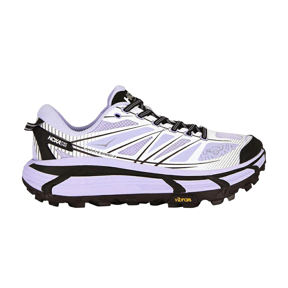 素早さ 白いこと 白いこと \u0027IRIS WHITE\u0027 スニーカー メンズ HOKA MAFATE SPEED 2 FLOWER / IRIS FLOWER WHITE